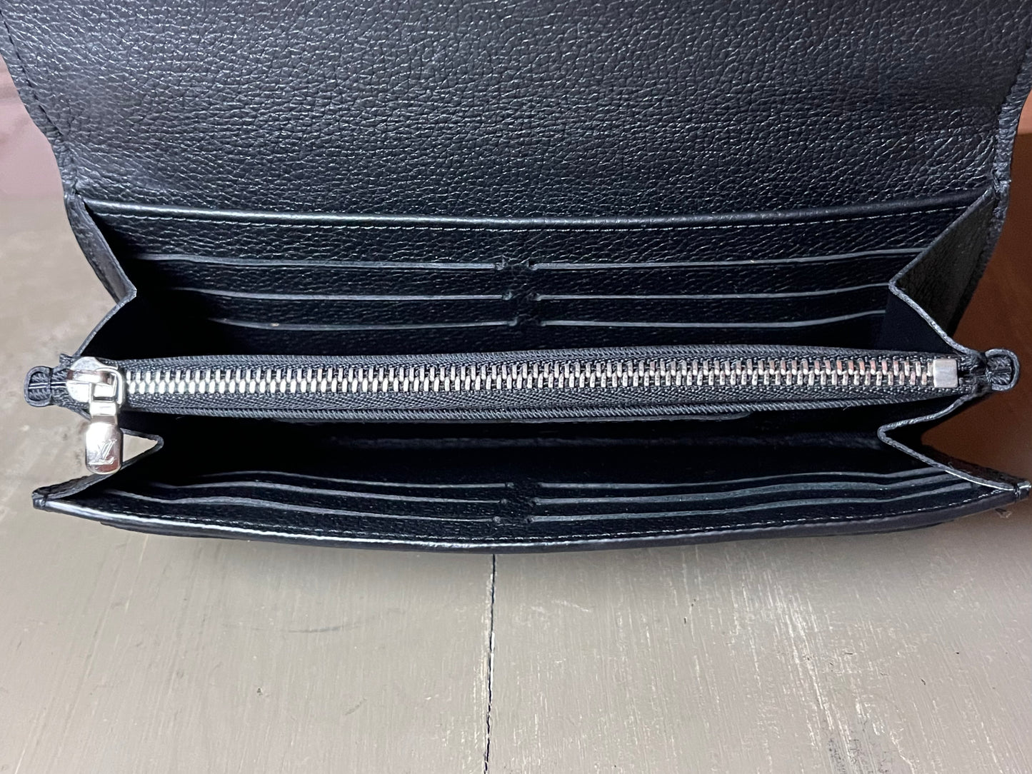 Louis Vuitton My LockMe Wallet - Black Calfskin Leather