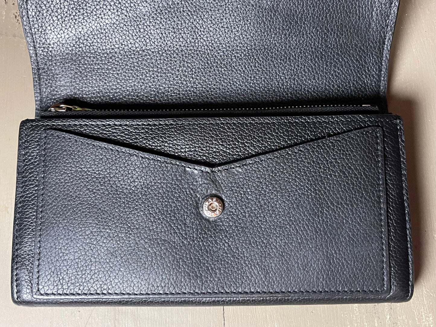 Louis Vuitton My LockMe Wallet - Black Calfskin Leather