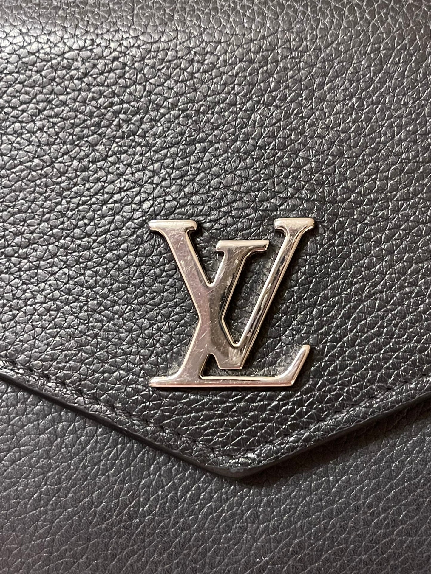 Louis Vuitton My LockMe Wallet - Black Calfskin Leather