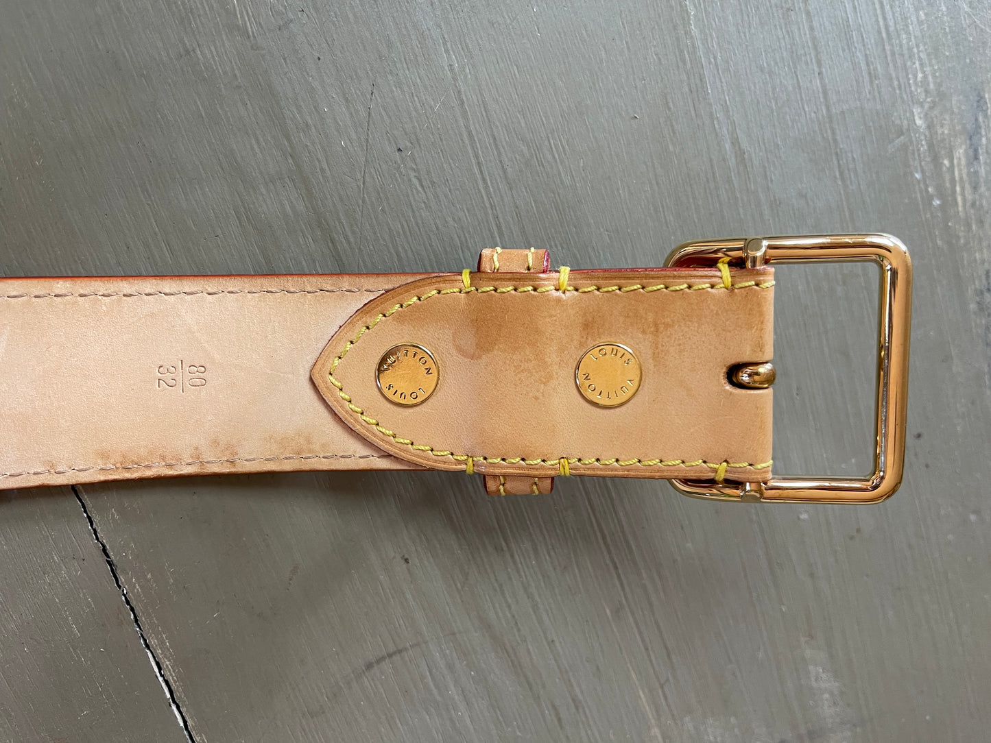 Louis Vuitton Watercolor Belt - Monogram