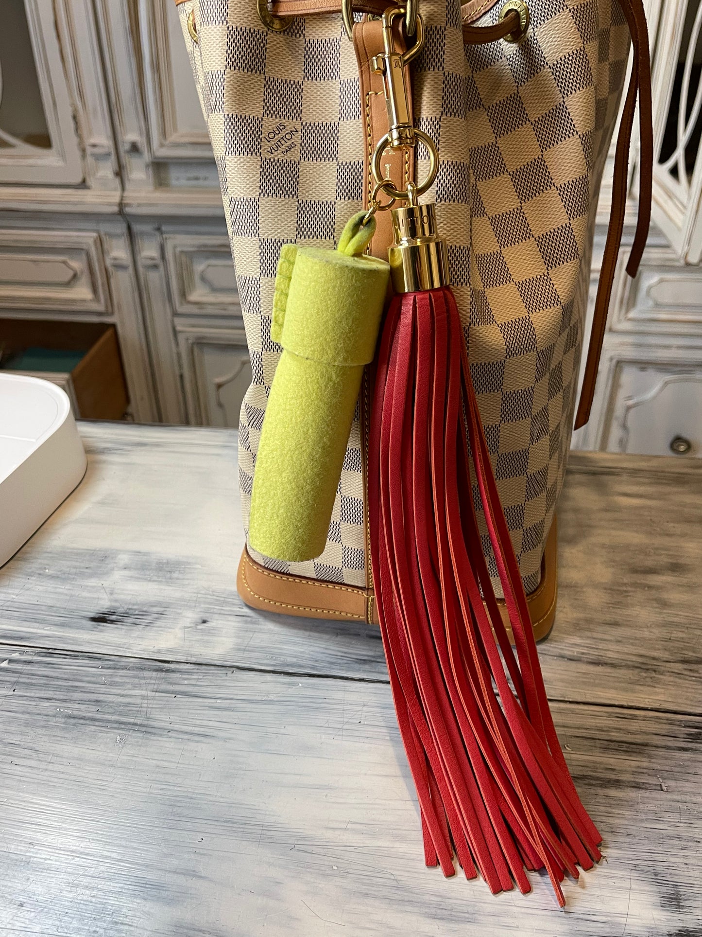 Louis Vuitton Rainbow Pompom Tassel Charm