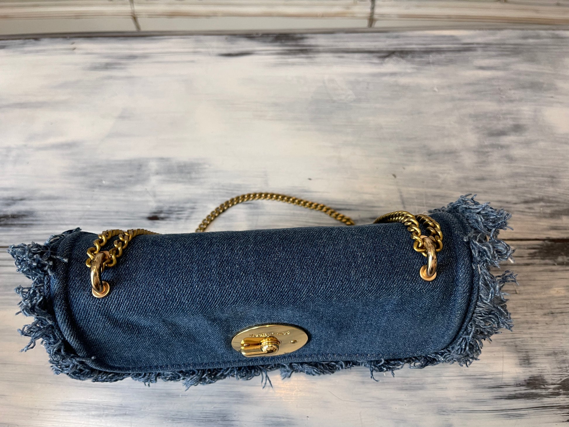 See by Chloe Denim Lois Flap Bag