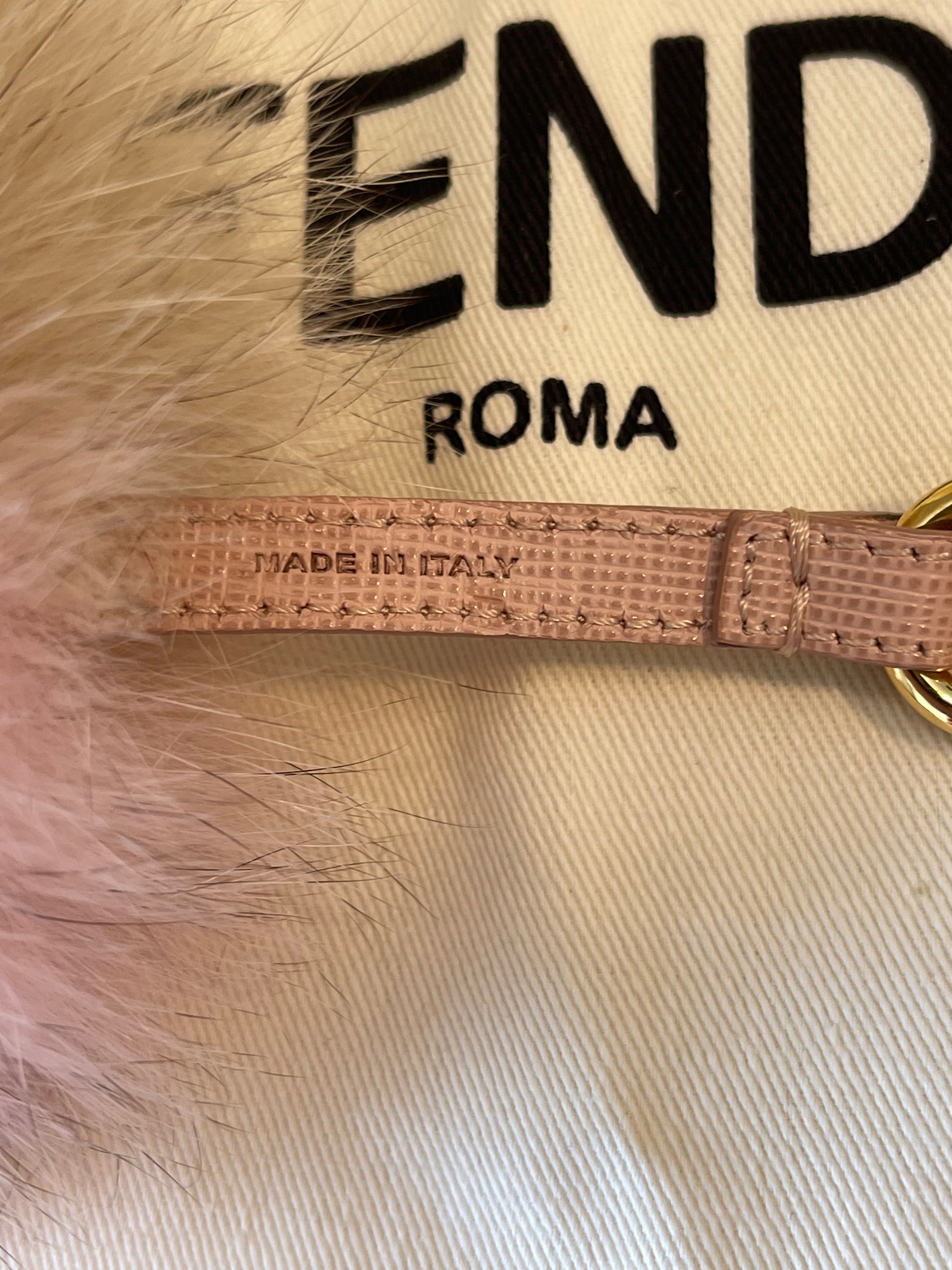 Fendi pom pom hotsell